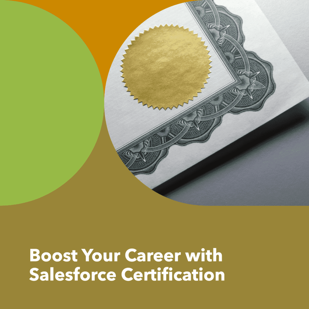 benefits of salesforce certification course 2024